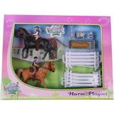 Plastlegetøj Kids Globe Horse Playset 1:24 640072