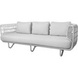 Aluminium Sofaer Havemøbel Cane-Line Nest 3-seat Sofa