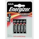 Batterier & Opladere Alkaline Power AAA Compatible 4-pack