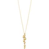 Guld - Justérbar størrelse Halskæder Georg Jensen Moonlight Grapes Necklace - Gold/Diamonds
