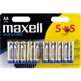 AA (LR06) - Batterier - Urbatterier Batterier & Opladere Maxell LR6 AA Compatible 10-pack