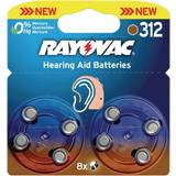 Rayovac Batterier - Knapcellebatterier Batterier & Opladere Rayovac Hearing Aids 312 8-pack