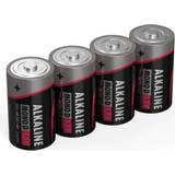 Alkalisk - Batterier - Genopladelige standardbatterier Batterier & Opladere Ansmann Mono D 4-pack