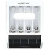 Batteriopladere - Hvid - Oplader Batterier & Opladere Ansmann Comfort Smart