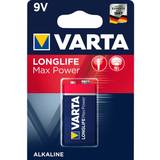 Alkalisk Batterier & Opladere Varta Longlife Max Power 9V