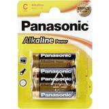 Panasonic Batterier - Urbatterier Batterier & Opladere Panasonic Alkaline Power C 2-pack