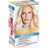 Farvebevarende Permanente hårfarver L'Oréal Paris Excellence Crème #01 Supreme Lightest Natural Blonde