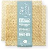 Wrappy Recyclable Beeswax Food Wrapping L Køkkenudstyr 2stk
