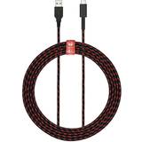 Adapters på tilbud PDP Switch USB Type C Charging Cable - Black/Red