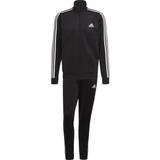 adidas Essentials 3-Stripes Track Suit - Black/White