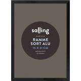 Aluminium Rammer Salling Ramme Black Ramme 15x21cm