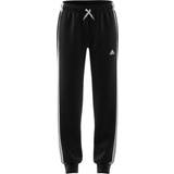 Joggingbukser - Stribede adidas Boy's Essentials 3-Stripes Fleece Joggers - Black/White (GQ8897)