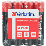 Verbatim Batterier & Opladere Verbatim AAA Alkaline Compatible 4-pack