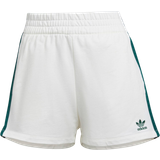 adidas Women's Tennis Luxe 3-Stripes Shorts - Off White