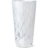 Ferm Living Glas - Rund Brugskunst Ferm Living Casca Vase 22cm