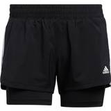 Adidas Dame - Fitness - Halterneck - L Shorts adidas Pacer 3-Stripes Woven Two-in-One Shorts Women - Black/White