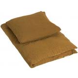 Bomuld - Guld Tekstiler by KlipKlap Baby Bed Linen 70x100cm