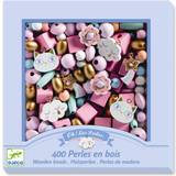 Djeco Legetøj Djeco Wooden Rainbow Beads 400pcs