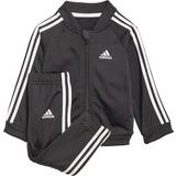 adidas 3-Stripes Tricot Tracksuit - Black/White (GN3947)