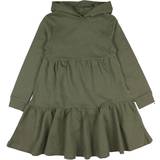 Name It Tiered Sweatshirt Dress - Green/Deep Lichen Green (13189308)