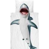 Snurk Animals Børneværelse Snurk Shark Duvet Cover Set 140x200cm