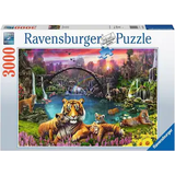 3000 brikker puslespil Ravensburger Tigers in The Lagoon 3000 Pieces