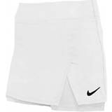 Elastan/Lycra/Spandex - Hvid Nederdele Nike Court Victory Tennis Skirt Women - White/Black