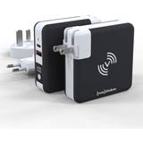 Hvid - Oplader - USB Batterier & Opladere Fuse Chicken Universal All-In-One Travel Charger