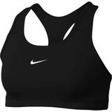 Sports-BH'er - Træningstøj Nike Dri-Fit Swoosh 1-Piece Pad Sports Bra - Black/White