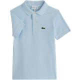 Blå Polotrøjer Børnetøj Lacoste Kid's Regular Fit Petit Piqué Polo Shirt - Light Blue (PJ2909-00-T01)