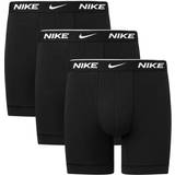 Nike Herre - XS Underbukser Nike Everyday Cotton Stretch Trunk Boxer 3-pack - Black/White