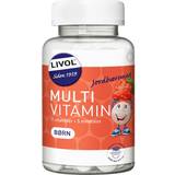 Kobber Vitaminer & Mineraler Livol Multivitamin Children Strawberry 150 stk