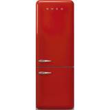 Køleskab over fryser - Rød Køle/Fryseskabe Smeg FAB38RRD5 Rød