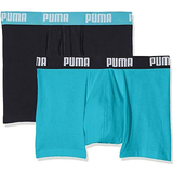 Puma Boxsershorts tights - Herre Underbukser Puma Basic Boxers 2-pack - Aqua/Blue