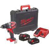 Milwaukee Kulfri Skruemaskiner Milwaukee M18 CBLPD-422C (1x4.0Ah + 1x2.0Ah)