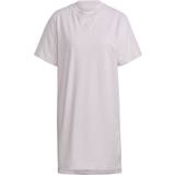 22 - XS Kjoler adidas Women's Tennis Luxe T-shirt Dress - Pearl Amethyst