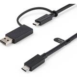 Kabeladaptere - Skærmet Kabler StarTech USB C-USB A/2USB C M-F 3.1 1m