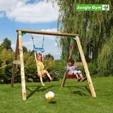Gyngestativer - Plastlegetøj Legeplads Jungle Gym Swing Stand Complete