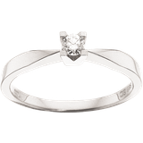 Diamanter - Vielsesringe Scrouples Kleopatra Ring (0.10ct) - White Gold/Diamond