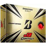 Rød Golfbolde Bridgestone E12 Contact (12 pack)