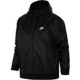 Nike Herre Jakker Nike Windrunner Hooded Jacket Men - Black/White