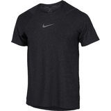 Nike Pro T-shirt Men - Black/Heather/Iron Grey
