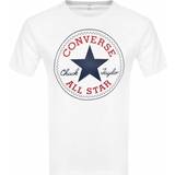 Converse Bomuld Overdele Converse Nova Chuck Patch T-shirt - White