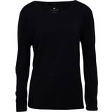 Dame T-shirts JBS Bamboo Long Sleeve Tee - Black