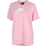 26 - Dame - Pink T-shirts & Toppe Nike Women's Air Boyfriend Top - Pink Glaze/White
