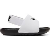 Hvid Tøfler Nike Kawa Slide TD - White/Black/White/Black