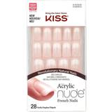 Kiss Kunstige negle & Neglepynt Kiss Salon Acrylic French Nude Medium 28-pack