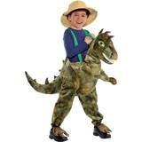 Oppustelig Dragter & Tøj Amscan Ridende T-Rex Børnekostume