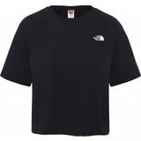 The North Face Dame Overdele The North Face Women's Cropped Simple Dome T-shirt - TNF Black