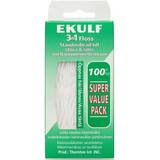 Ekulf Tandtråd Ekulf 3-in-1 Floss 100-Pack